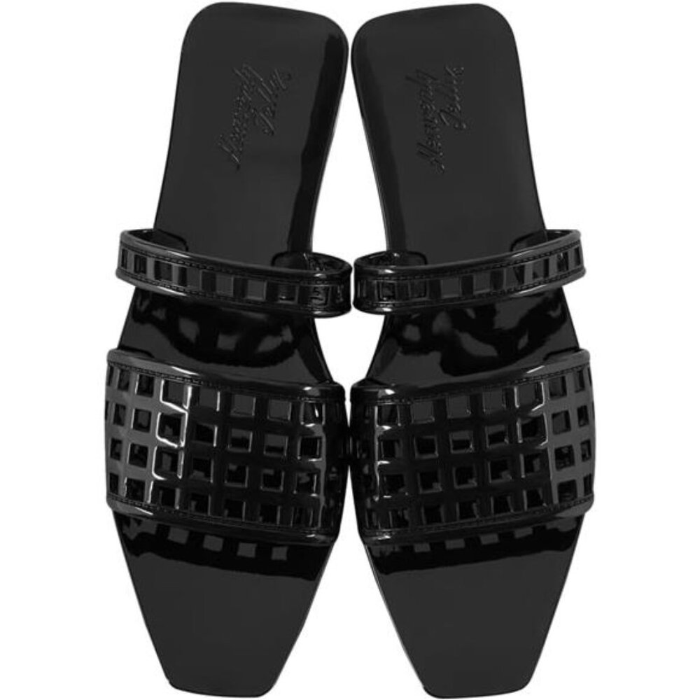 Backless Slip on Jelly Shoes Open Toe Style